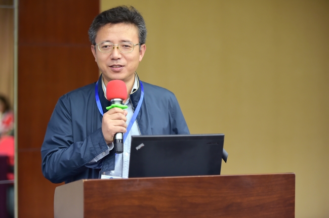 太阳集团tcy8722经理陈小勇在论坛上致辞 太阳集团tcy8722经理陈小勇在论坛上致辞